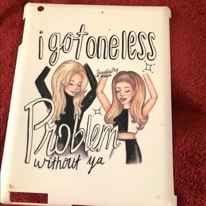 Ariana Grande problem iPad case